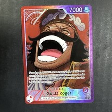 Bandai One Piece TCG Gol.D.Roger Leader OP13-003 EN Holo Alt Art