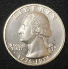 1976-S Silver Bicentennial Quarter Satin Proof Gorgeous Coin!