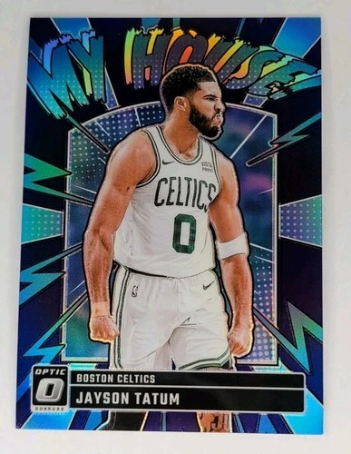 2024-25 Panini Donruss Optic - My House Jayson Tatum #7 Purple Prizm
