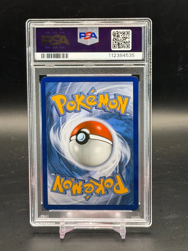 PSA 9 MINT Lucario GX Full Art Forbidden Light Secret Holo Pokemon 135/131 - Image 2 of 2