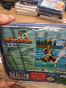 Sega Bass Fishing Dreamcast Game Compete with Manual
