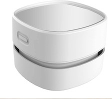 Cordless Mini Desktop Vacuum Cleaner - 90 Mins Runtime, 360 Rotatable Design