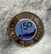 Canada 2$ CN Tower Glow In The Dark Coin 50 Years || Uncirculated || Mint 2026