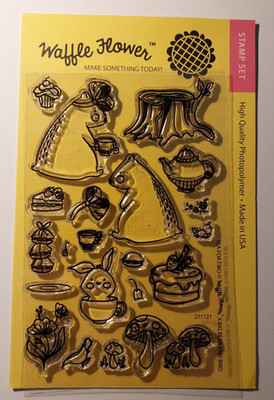 Waffle Flower X Big Bear&Bird ''Tea for Two'' + ''Sweet Treats'' Stempel Set