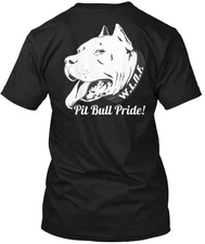 Pit Bull Pride T's T-Shirt Made in the USA Size S to 5XL
