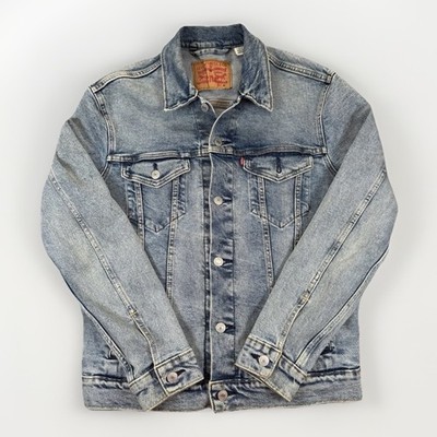 Levi's Men's Trucker Jacket Light Stonewash Blue Medium 723340422