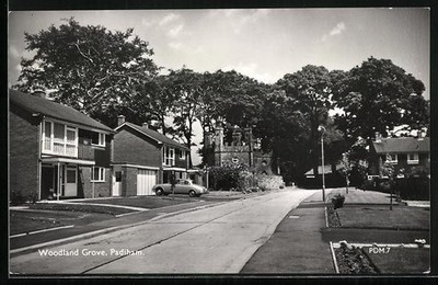 Padiham, Woodland Grove, postcard
