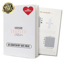 Couples Edition - 50 Scratch-Off Date Night Ideas | Fun & Unique Couples Gift |