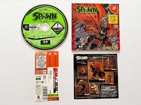 Spawn in The Demons Hand w/Spine Dreamcast DC Sega Action Game Japan JP