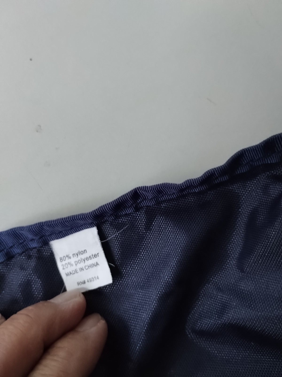 Under Armour Sackpack Drawstring backpack Blue Wh… - image 8