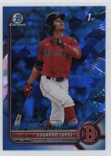 2022 Bowman Sapphire Edition Chrome Prospects Eduardo Lopez #BCP-134 5h0