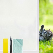 Bloss Frosted Window Privacy Film with Installation Tools,Heat Control UV Blo...