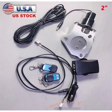 2 Stainless Electric Exhaust Valve Kit Control Valve Motor With Remote Switch
