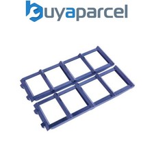 Sealey CAR2001 Car Ramp Extensions 400kg Each 800kg Per Pair Capacity Blue