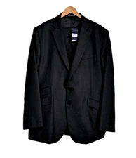 TURNBULL & ASSER TWO PIECE SUIT IN GREY. 100% WOOL