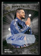 2021 Upper Deck Spectrum AEW #54 Matt Sydal Autographs Dark #/25 Auto