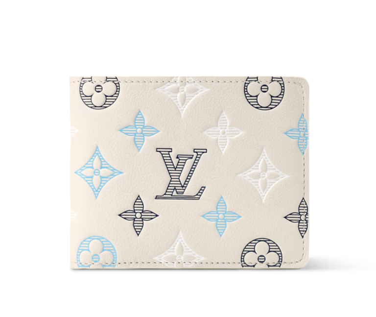 NEW Louis Vuitton Portefeuille wallet Ecru White Monogram M29136