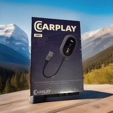 Converts Wired to Wireless Carplay Adapter iPhone IOS 10 Plug  Play A7 Dual-Co