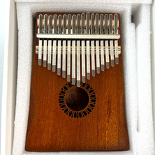 Kalimba Thumb Piano 17 Keys, Portable Mbira Finger Piano by Newlam - NEW