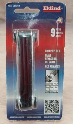 Eklind 20912 Hex 9 Keys 