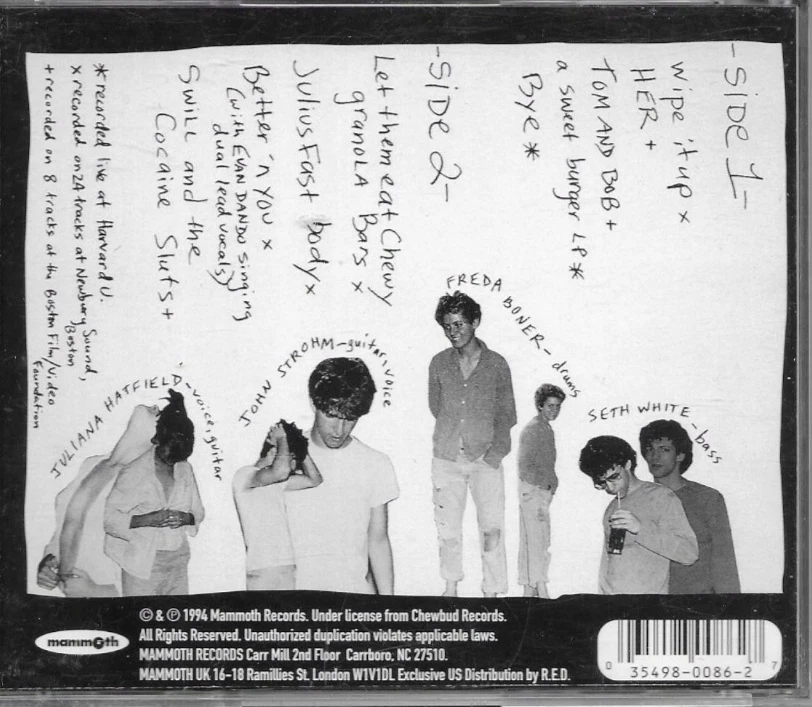 BLAKE BABIES - Nicely, Nicely - Juliana Hatfield - Image 2 of 2