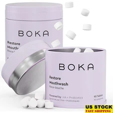 Mint Probiotic Hydroxyapatite Tablets Fresh Breath Sensitive Teeth Relief New