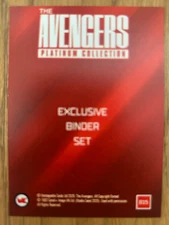 THE AVENGERS PLATINUM COLLECTION 15 BINDER SET CARD B15 (MANDRAKE)