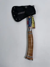 Estwing E24A 13" Sportsman's Axe w/Genuine Leather Grip, Nylon Sheath
