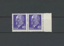 DDR ULBRICHT 936 X y II WAAGERECHTES PAAR postfrisch ** m2410