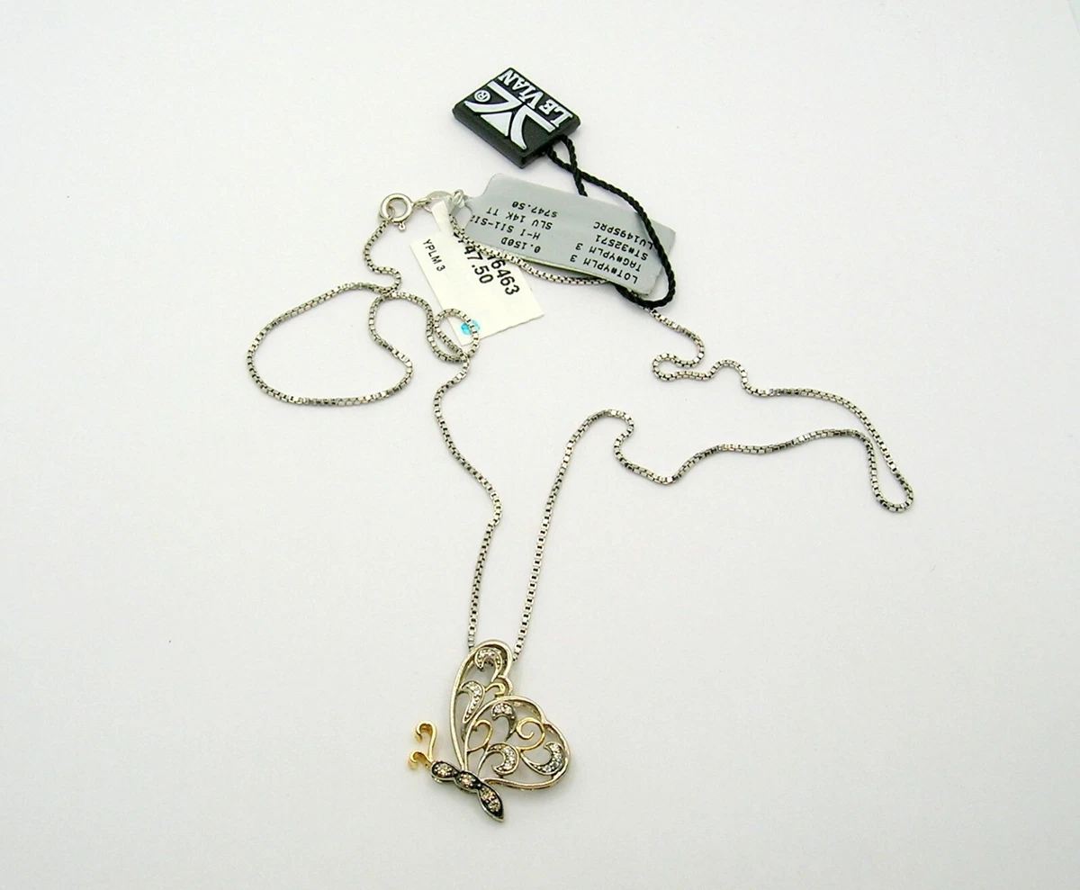 Levian butterfly deals necklace