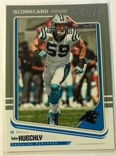 2018 Score Football Parallel Scorecard Red Gold (You Pick Card)