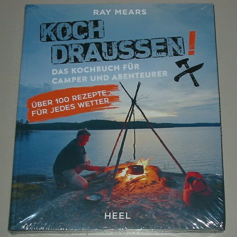 Thumbnail - Mears Koch Draussen Kochen Kochbuch Für Camper Abenteurer 100 Rezepte