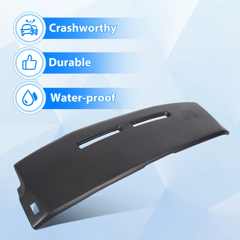 For 1984-1992 Chevrolet Camaro Dash Pad Panel Overlay Cover Replacement Textured Foto 3 de 4