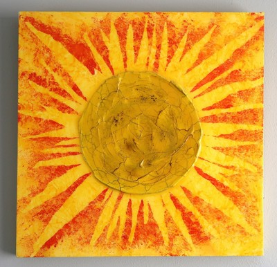 Original Abstract Multimedia 3-D Art M04 Dayspring by Martin Dargevics