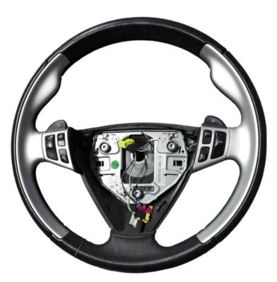 SAAB 9-3 Steering Wheel 06-07 W/Paddle Shifters Metal Finish (aero) 12759377