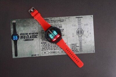 NIXOID VFD Classic 腕時計 Nixie Tube Watch VFD Classic - Retro style with VFD tubes | eBay