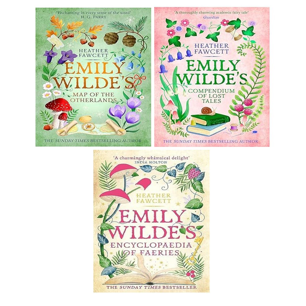Emily Wilde Series 3 Books Collection Set by Heather Fawcett Compendium of Lost