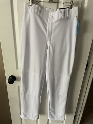 Men s Champro White Open Bottom Baseball Pants Size M NWT