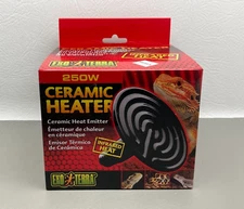 Exo Terra Reptile Habitat Terrarium Ceramic Heater Infrared Heat Emitter 250 W