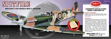 Guillow's #403 WWII Spitfire Laser Cut Balsa Wood Model Airplane Kit  GUI-403