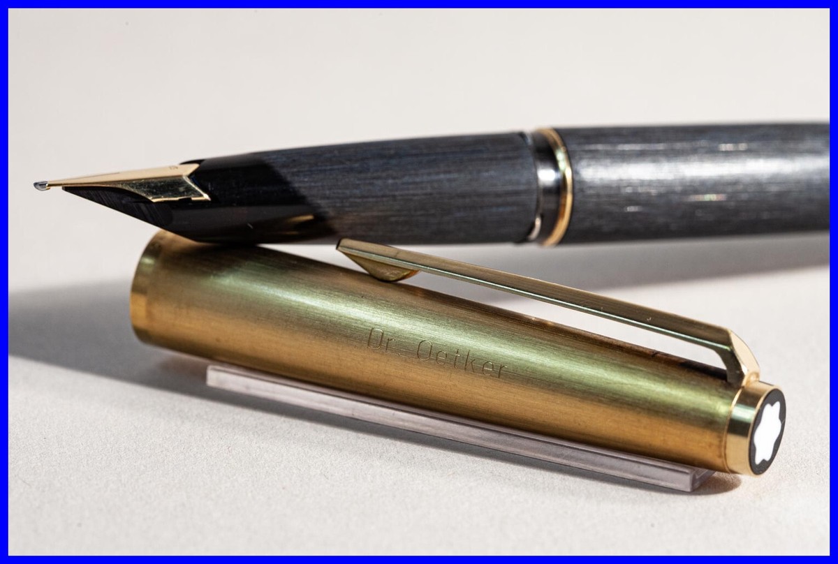1970s Montblanc No. 224 Piston Filler with 585 Gold Nib - Dr