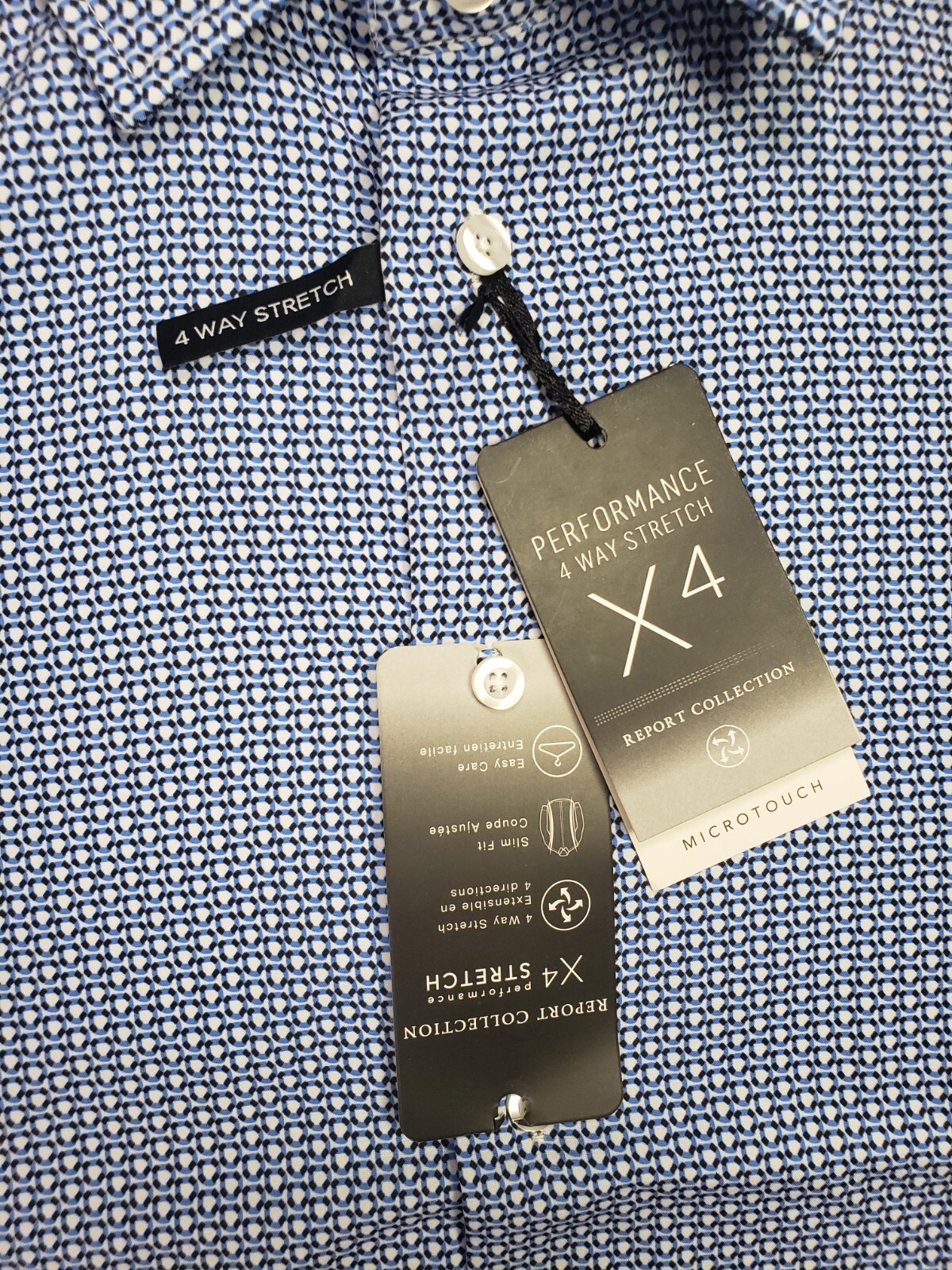 report collection 4 way stretch slim fit