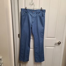 Vintage Sears Roebucks Blue Jeans Khaki Chino 34 30
