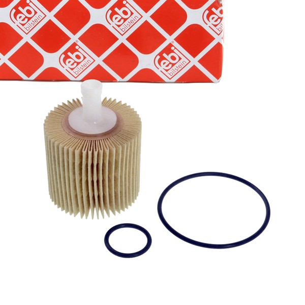 febi ÖLfilter FüR Toyota Auris E15 E18 IQ Urban Cruiser P1 Yaris P9 P13 1.4 D-4D-image