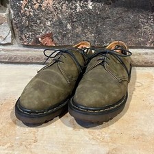 Vintage Dr. Martens Made in England Brown Leather Oxford Shoes