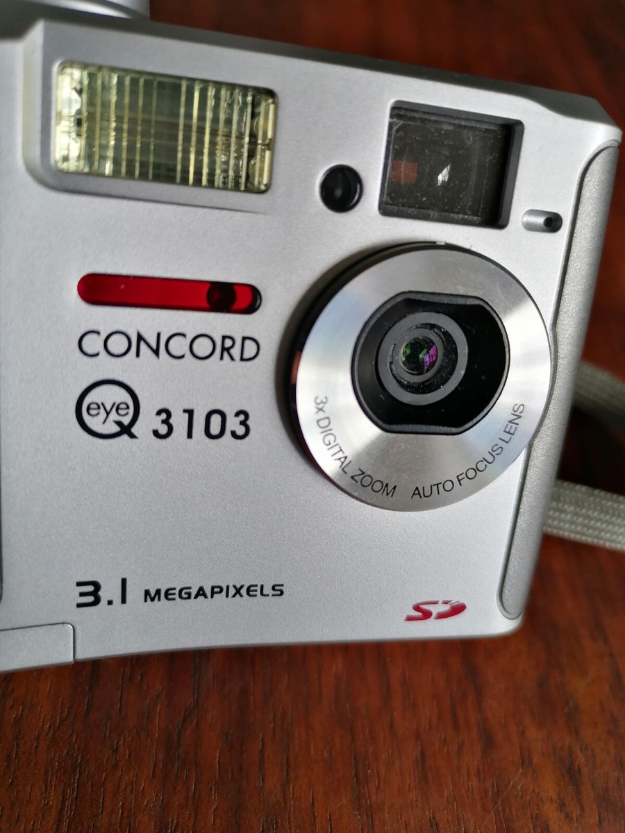 Appareil Photo Numérique Compact Concord Eye-Q 3103 - 3,1 Mégapixels - Argent - Occasion