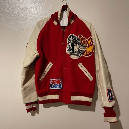 豪華 HYSTERIC GLAMOUR X WDS WDS VARSITY JACKET BOMBER 完売商品HYSTERIC M