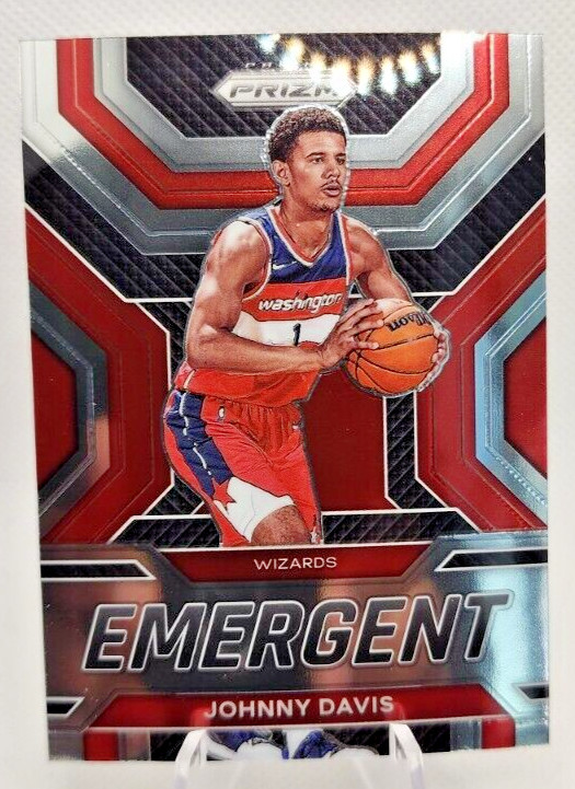 2022-23 Panini Prizm Emergent - Johnny Davis🔥 RC #13 Wizards