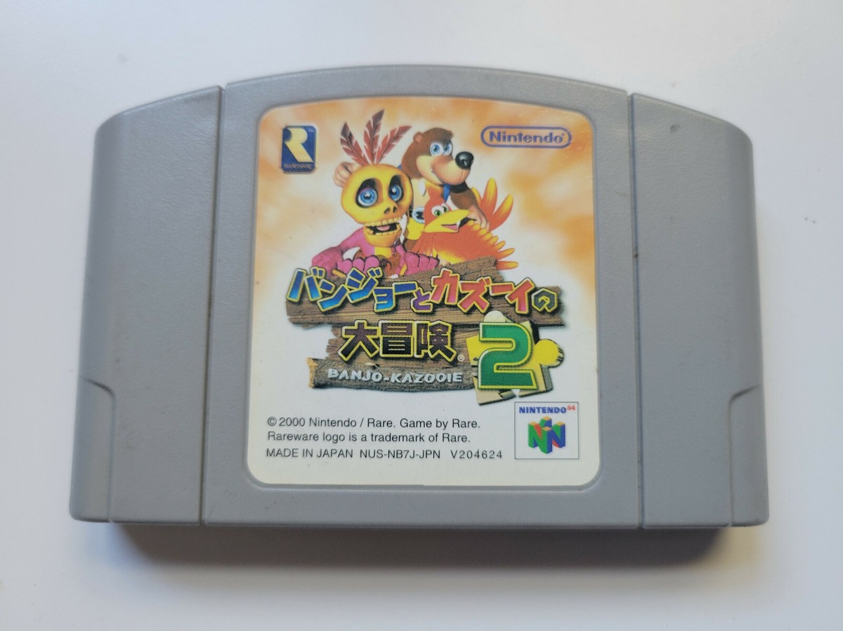 Banjo-Kazooie Japanese Nintendo 64 game US seller