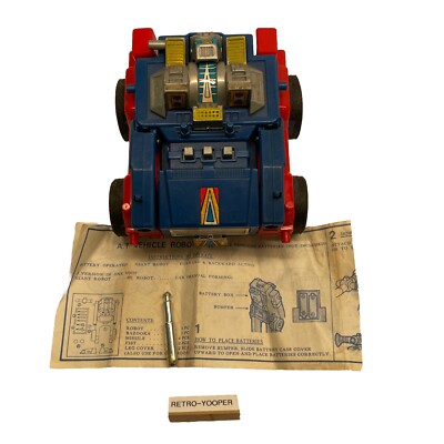Vintage Robots Generic Zybots Gobots Transformers Incomplete Parts/Repair